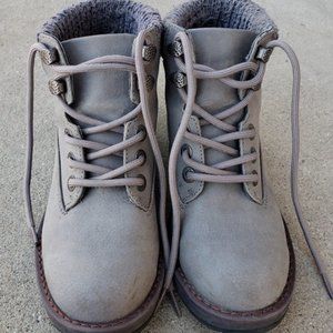 Gray Blowfish boots